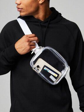 Fabletics The Belt Bag, Clear